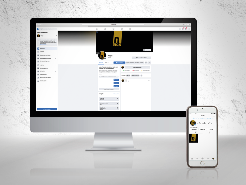 Professionelle Betreuung von Social-Media-Kanälen